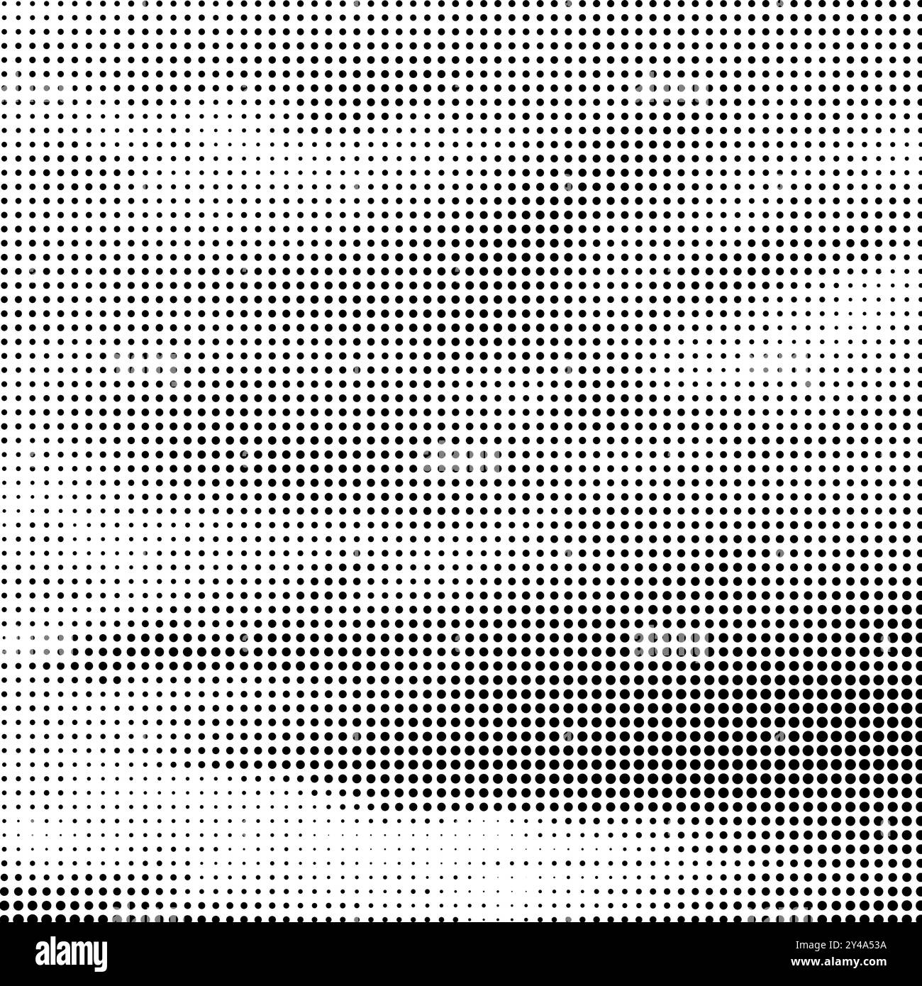 Vector Halftone Pattern. Set of Dots. Dotted Texture on White ...