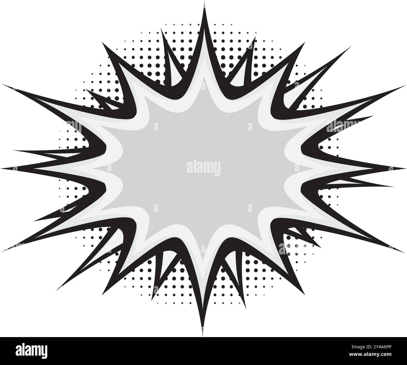 Explosion Pop art cartoon comic isolated. Vector illustration Stock ...