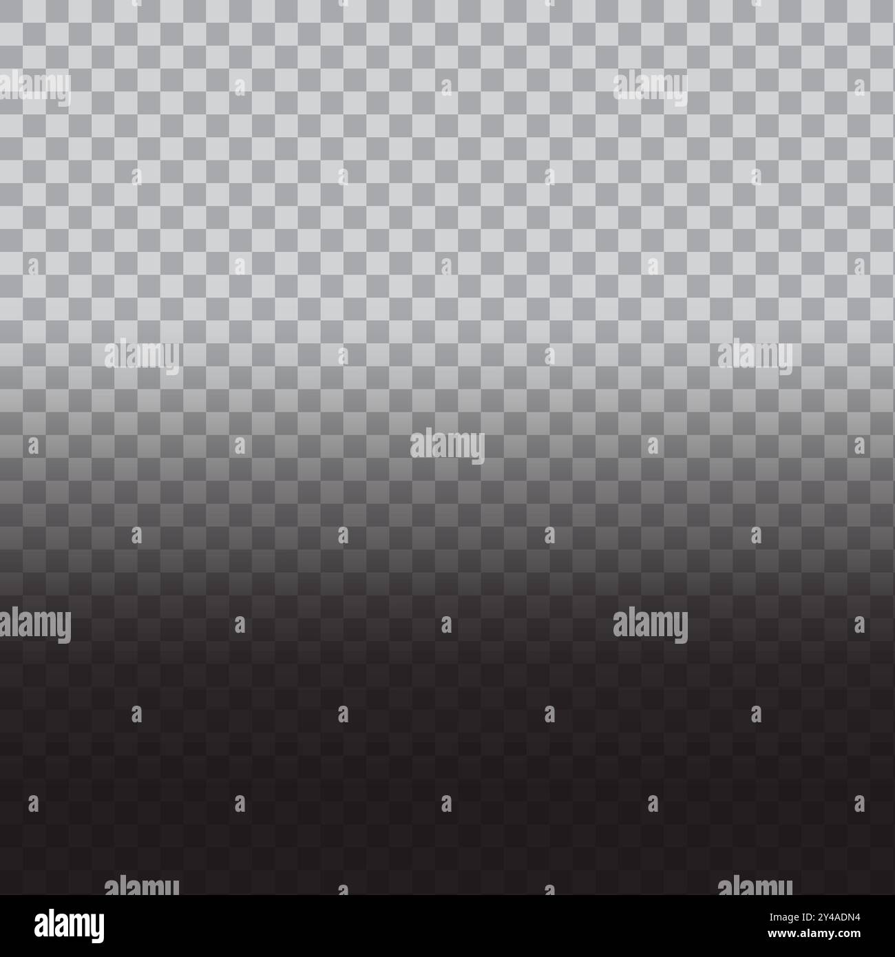 Checkerboard pattern with gradient. Black to gray shading transition. Geometric square layout. Abstract vector background. Stock Vector