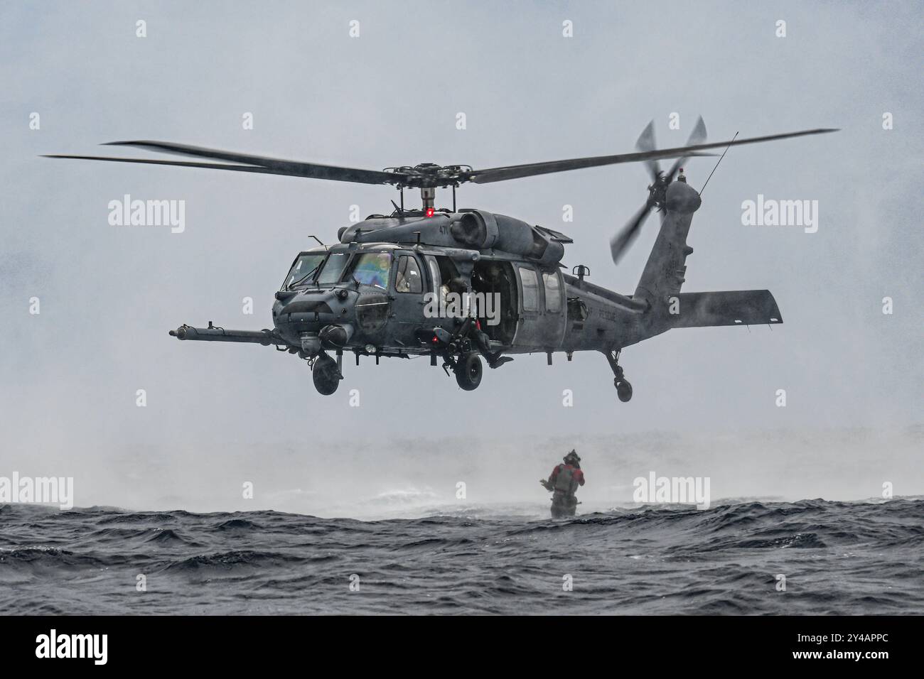 Usaf Yellow Rope Alaska air national guard pararescueman hi-res stock photography and ...