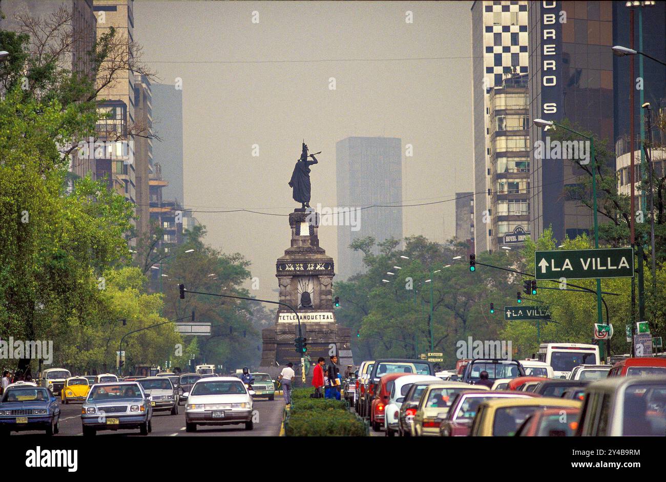 Mexican Ruler Mexico-City - Monument to Cuauhtémoc is an 1887 monument dedicated to ...