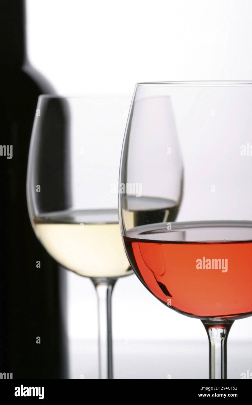 two-wine-glasses-filled-with-red-wine-and-white-wine-still-life