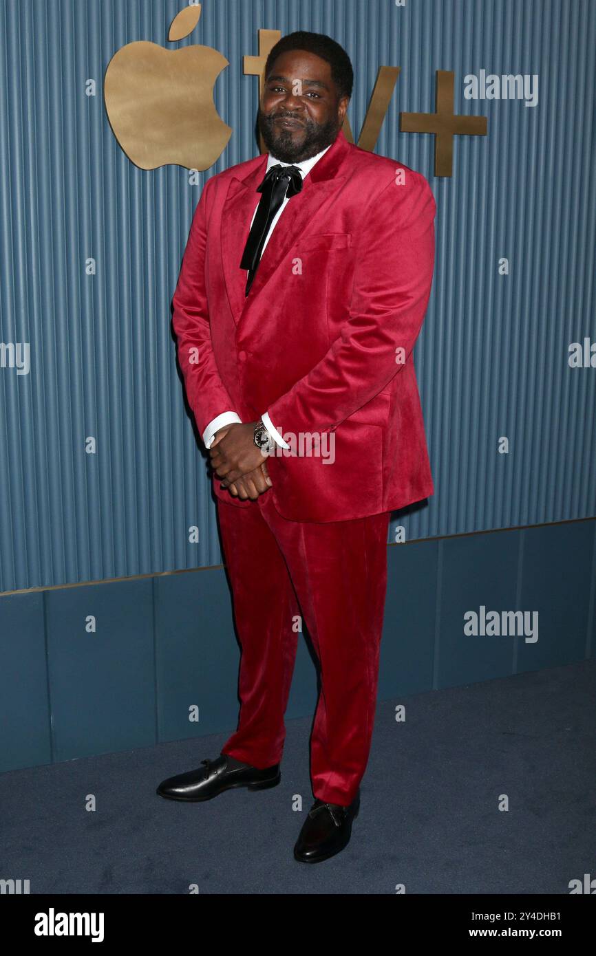 Ron Funches Jacket LOS ANGELES - SEP 15: Ron Funches at the Apple TV+ Emmy Party Red ...