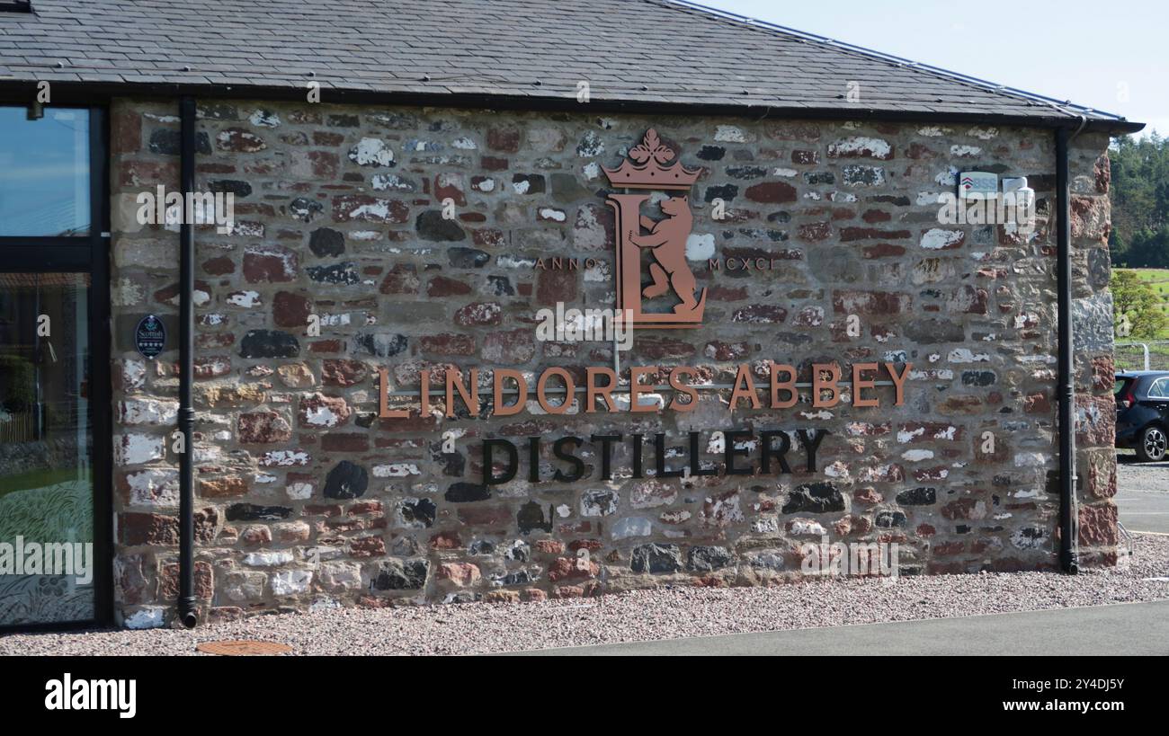 Lindores Abbey Distillery Newburgh Fife Stock Photo