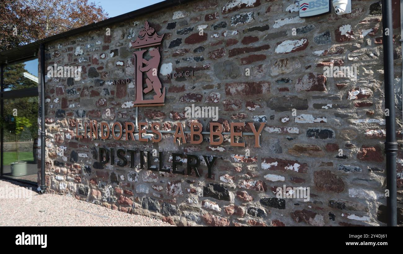 Lindores Abbey Distillery Newburgh Fife Stock Photo