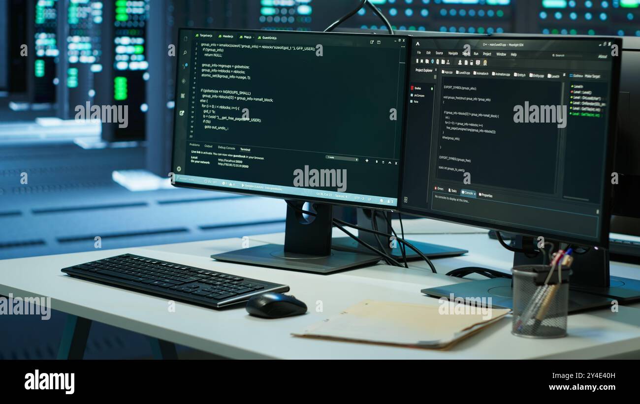 High performance computing cluster hi-res stock photography and images ...