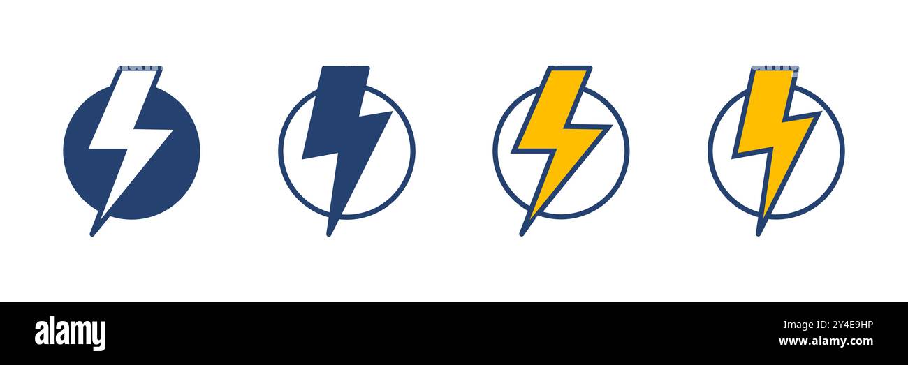 Power icon vector. Power Switch Icon. Electric power Stock Vector
