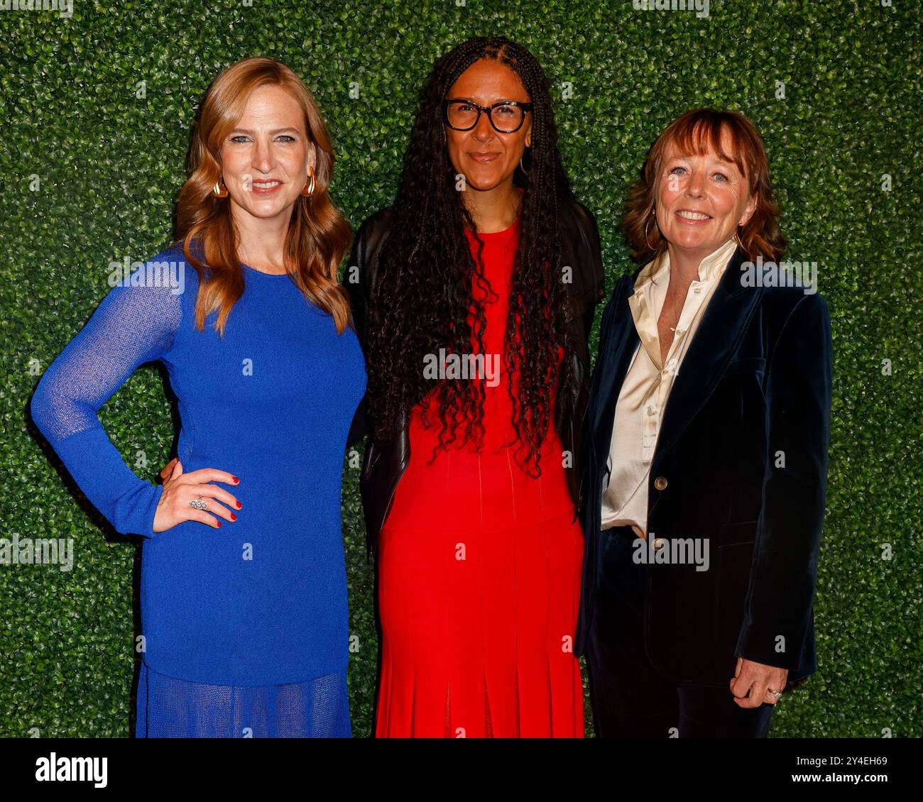 London, UK. 16th Sep, 2024. Helen Estabrook, Sarah Amos and Liesel Evans attend the In Vogue: The 1990s UK Premiere in London. Credit: SOPA Images Limited/Alamy Live News Stock Photo