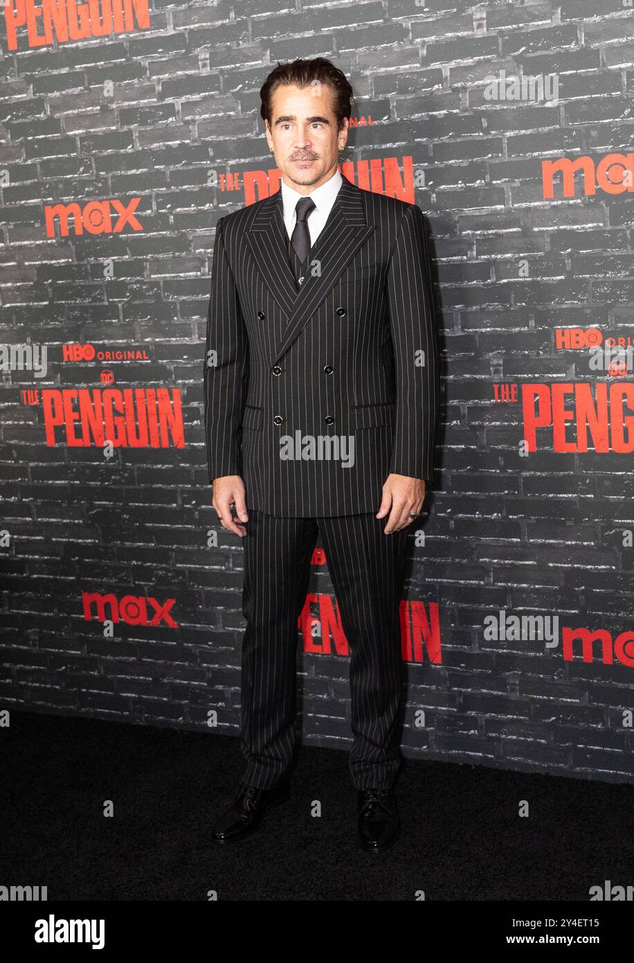 New York, USA. 17th Sep, 2024. Colin Farrell attends HBO Original 'The Penguin' premiere at Jazz at Lincoln Center in New York on September 17, 2024. (Photo by Lev Radin/Sipa USA) Credit: Sipa USA/Alamy Live News Stock Photo