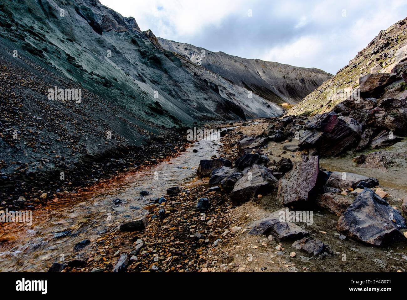 the multicolored rhyolite mountains, vast expanses of lava and hot ...