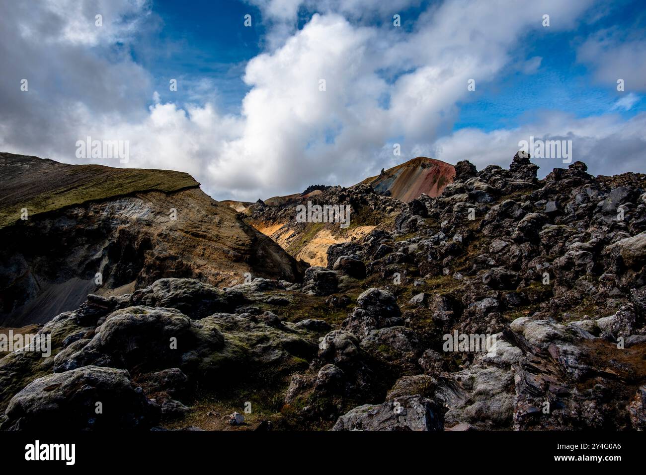 Multicolored rhyolite mountains vast hi-res stock photography and ...