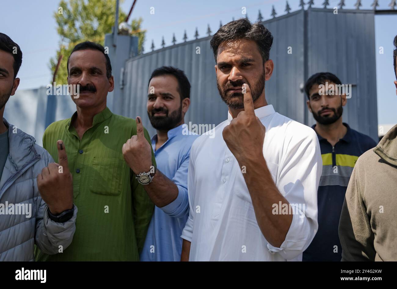 Waheed State First phase of assembly elections hi-res stock photography and images ...
