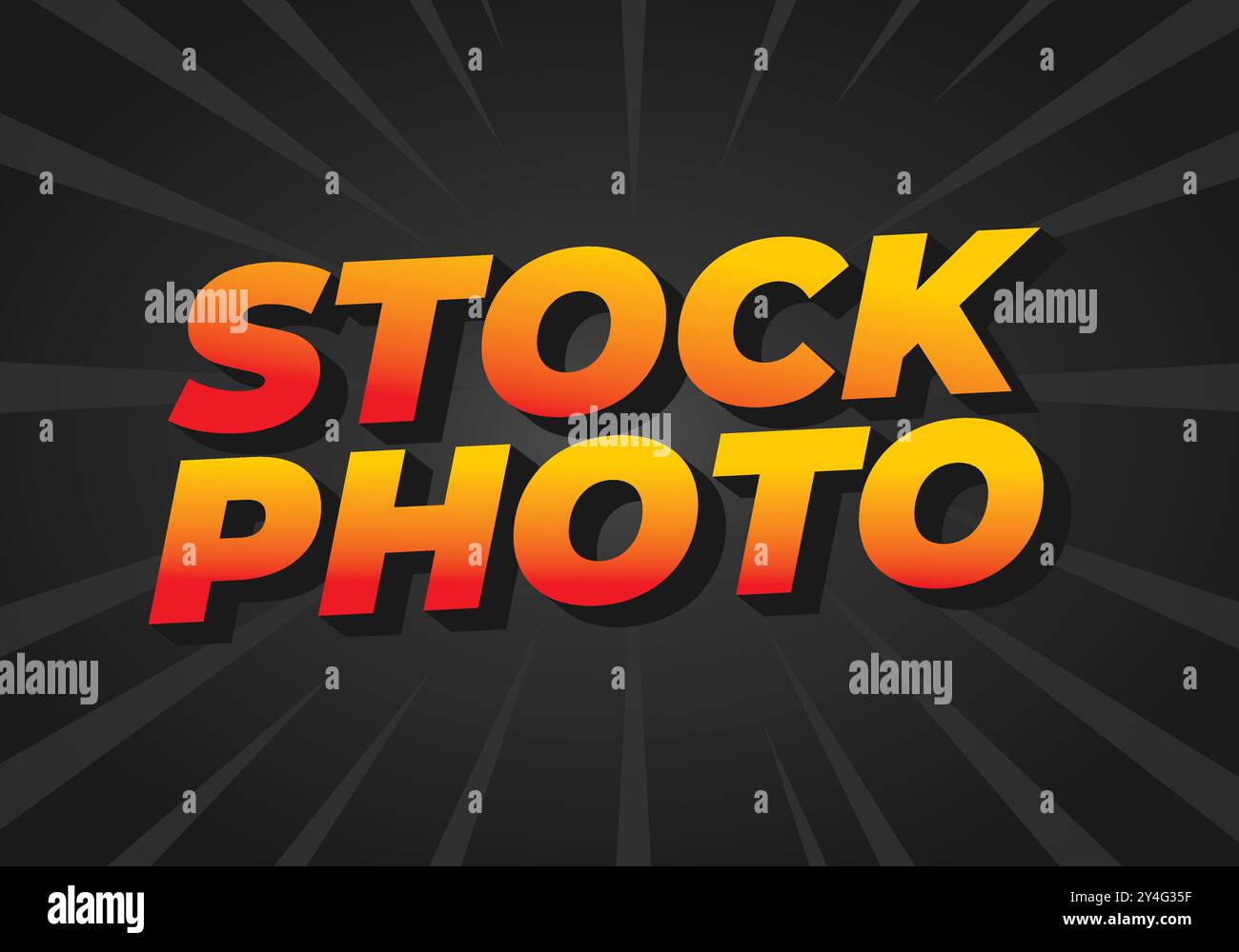 Stock photo. Text effect design in 3D style with modern colors Stock ...