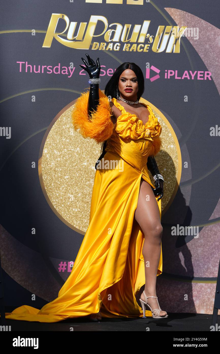 Rileasa Slaves joins cast members for the new series of RuPaul's Drag ...