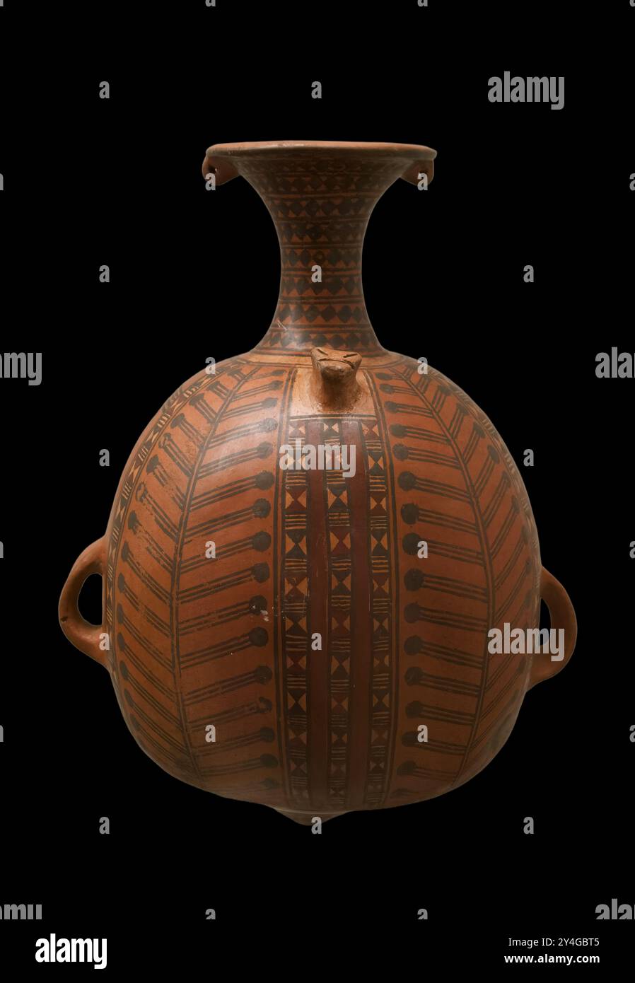 old antique handcrafted vessel from South America Stock Photo - Alamy