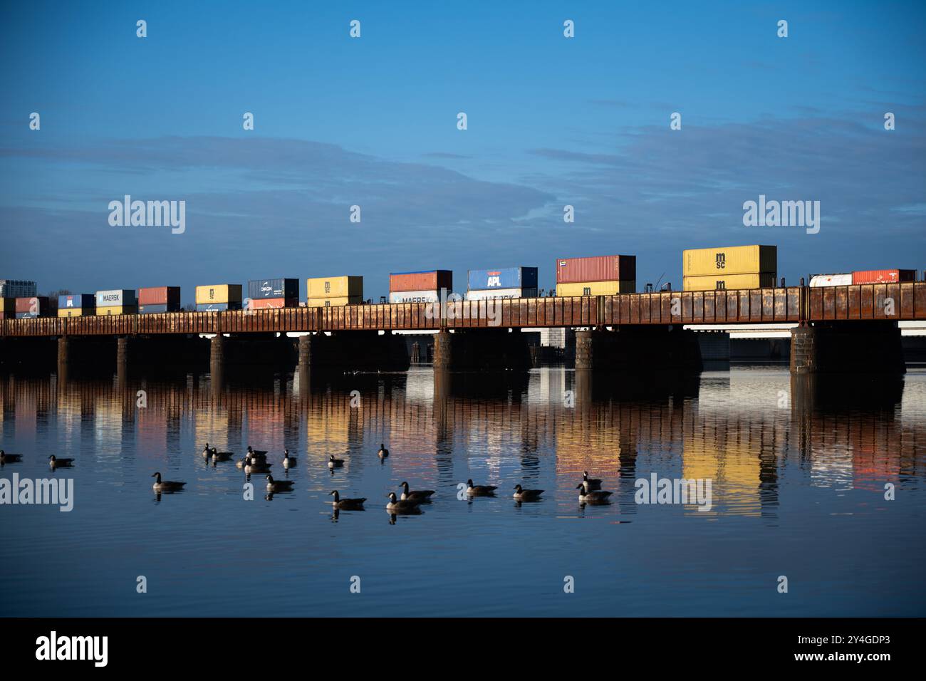 14th street bridge complex hi-res stock photography and images - Alamy