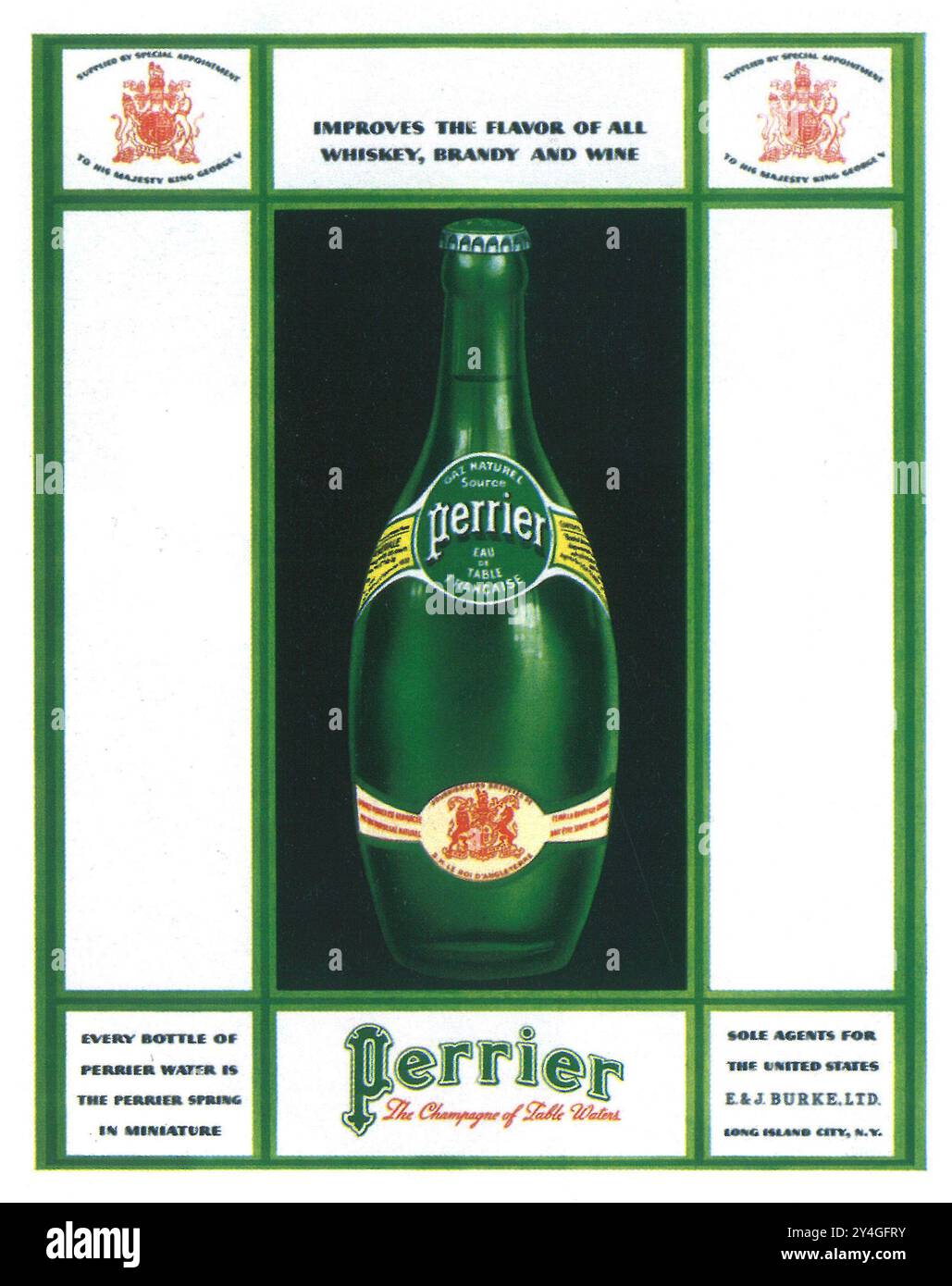 Perrier poster hi-res stock photography and images - Alamy