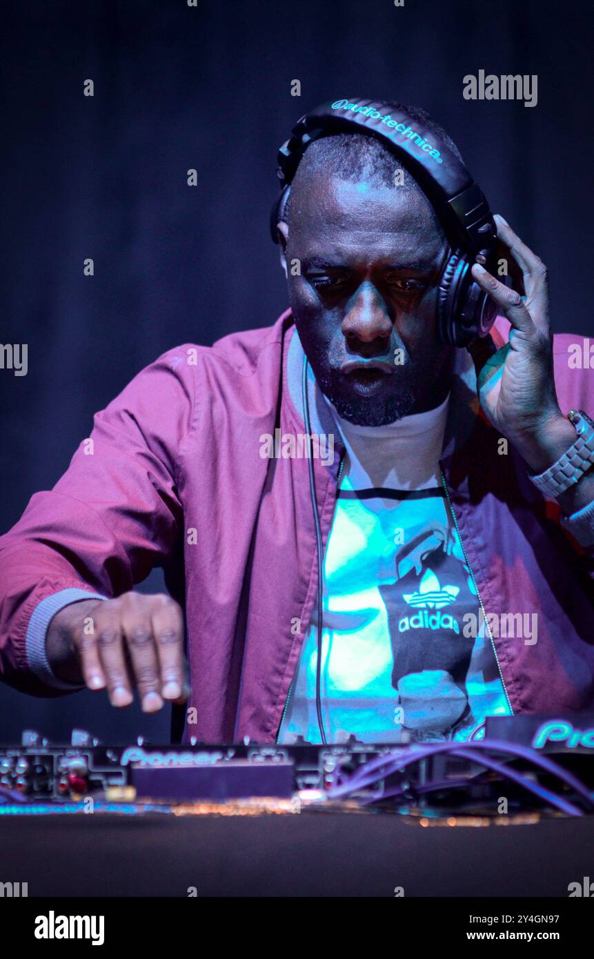 Idris Elba, V2013, Hylands Park, Chelmsford, Essex, Britain - 17 August 2013 Stock Photo