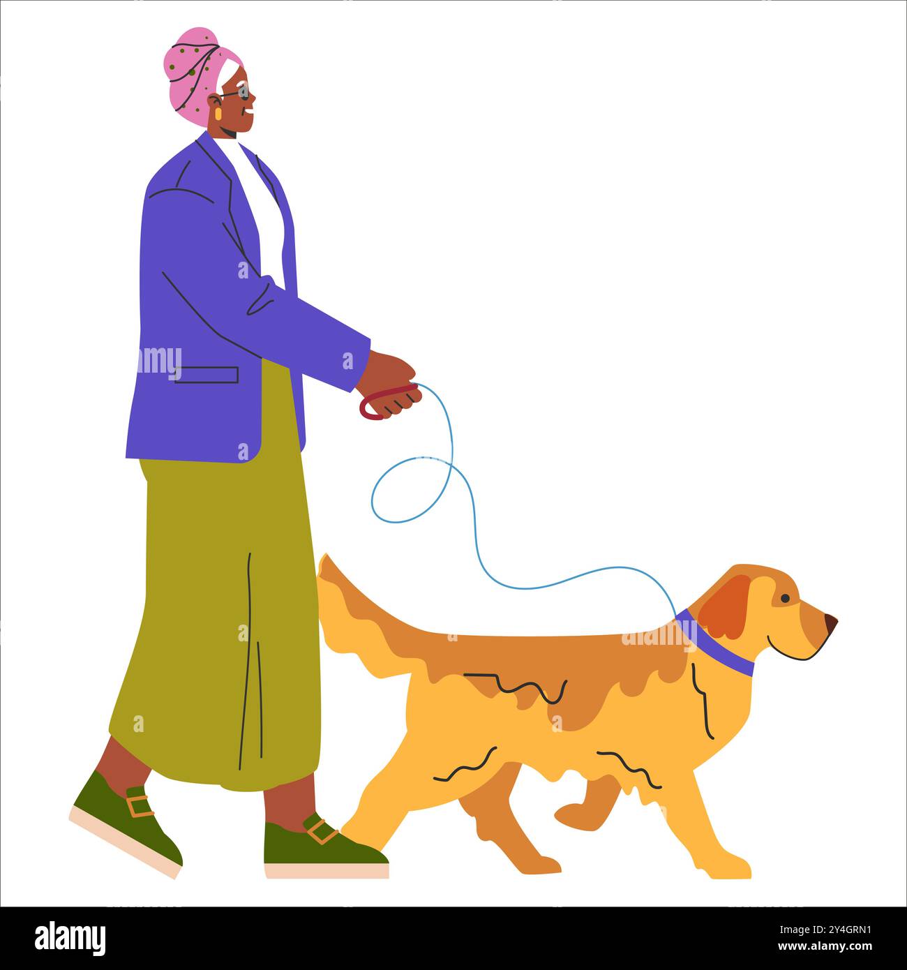 Diversity businesswoman concept. African businesswoman in stylish ...