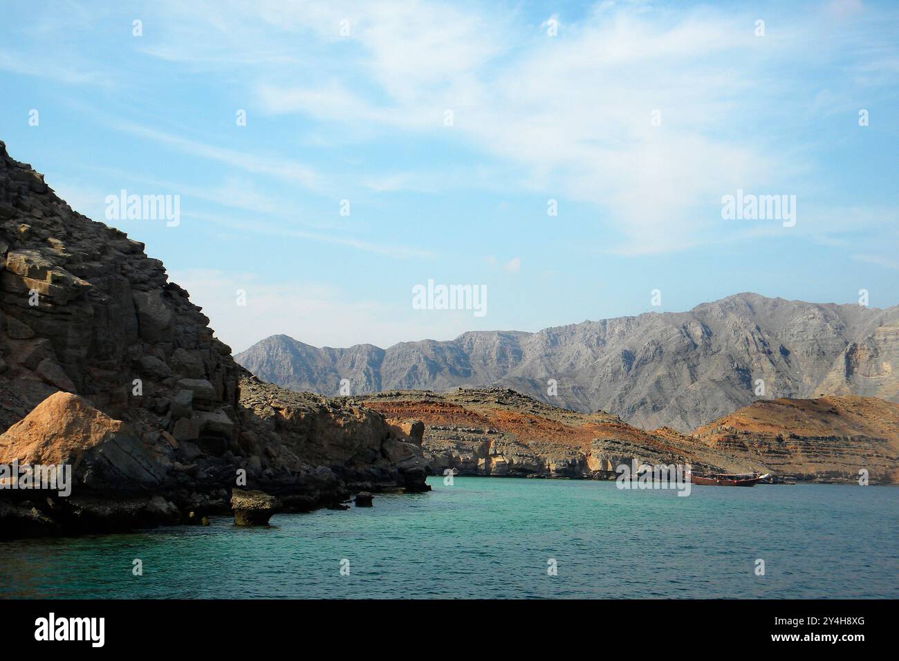 Musandam peninsula sultanate of oman hi-res stock photography and ...