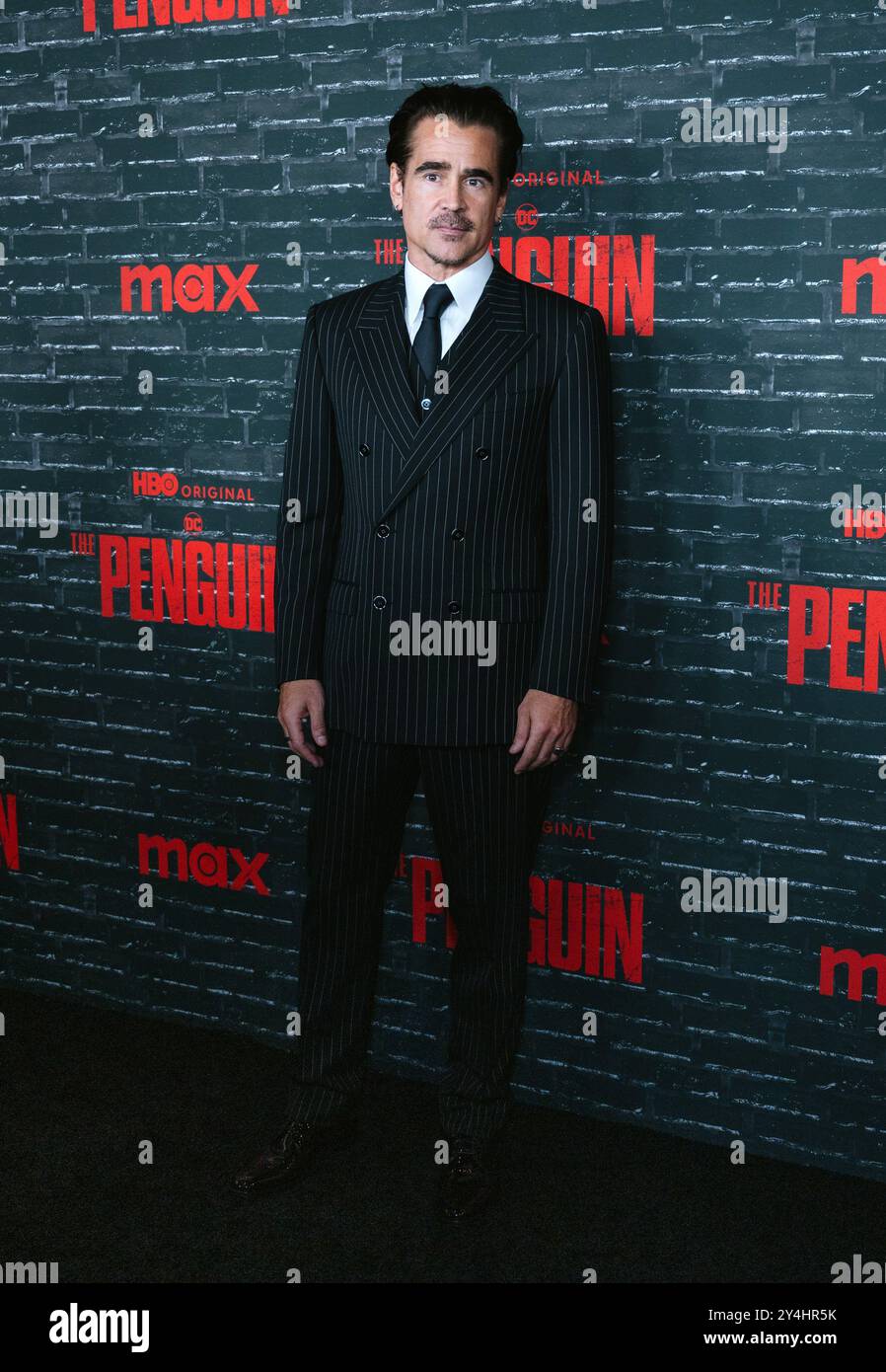 September 17, 2024, New York, New York, United States: Colin Farrell attends the New York Premiere of HBO's 'The Penguin' at Jazz at Lincoln Center in New York. September 17, 2024. (Credit Image: © Photo Image Press via ZUMA Press Wire) EDITORIAL USAGE ONLY! Not for Commercial USAGE! Stock Photo