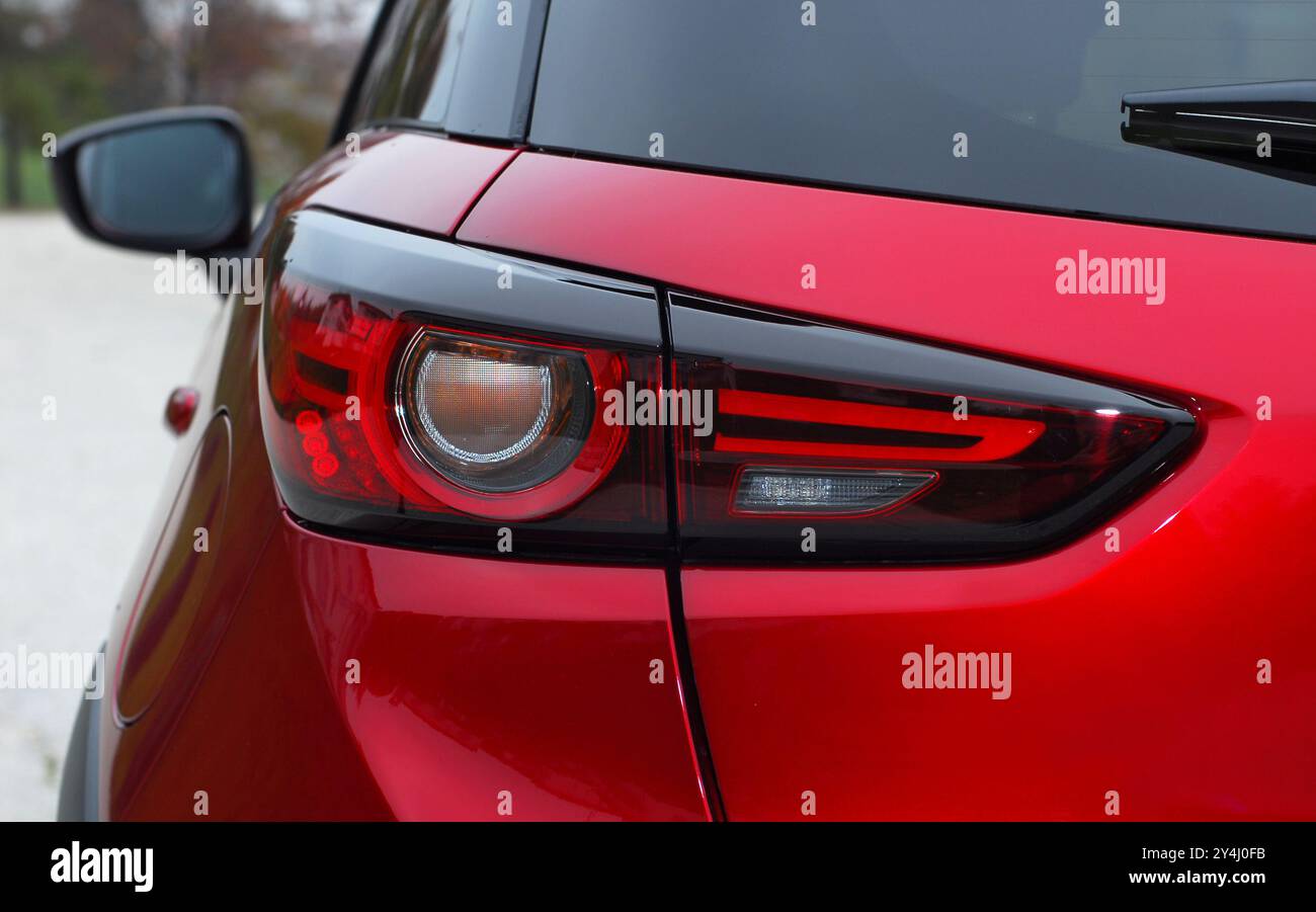 Closeup rear car hi-res stock photography and images - Alamy