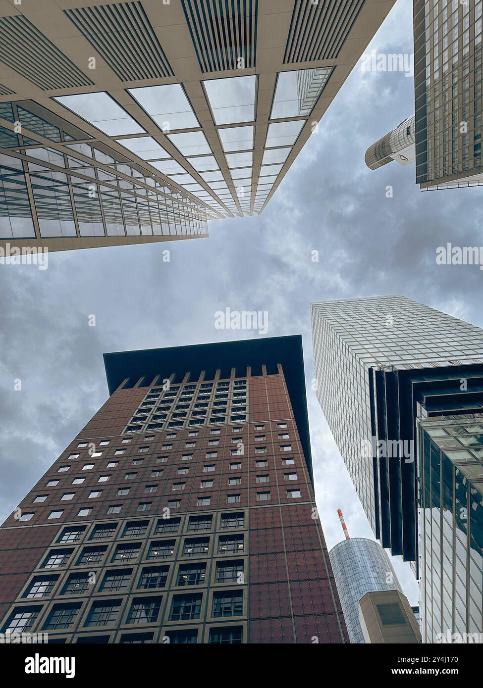 Looking up building Stock Photo