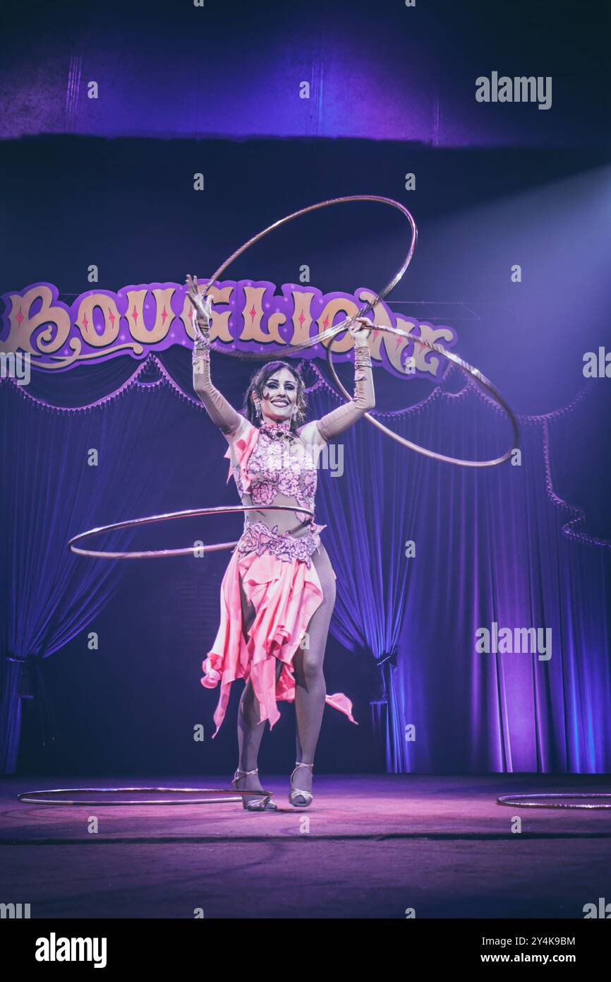Cirque de Paris, Norfolk VA, USA, 13th Sep 2024. Bouglione circus on ...