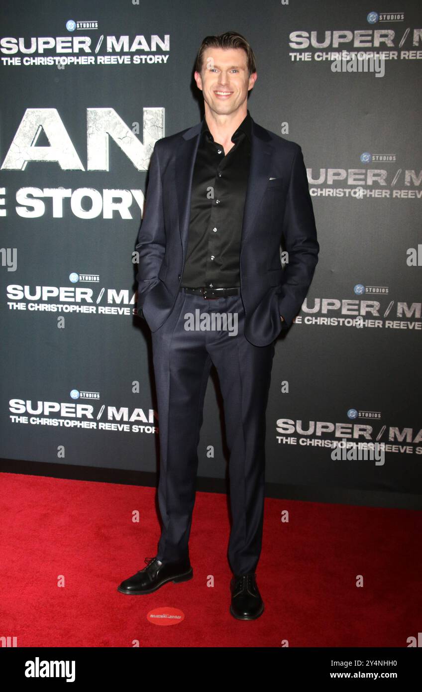 New York, NY, USA. 18th Sep, 2024. Matthew Reeve at Super/Man: The ...