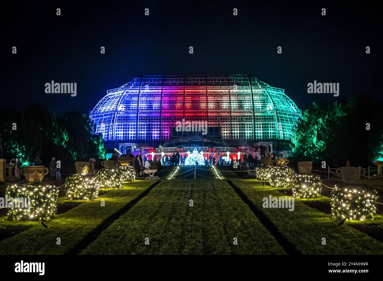 Christmas Garden Berlin Stock Photo - Alamy
