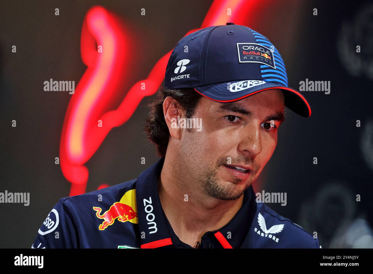 Singapore, Singapore. 19th Sep, 2024. Sergio Perez (MEX) Red Bull ...