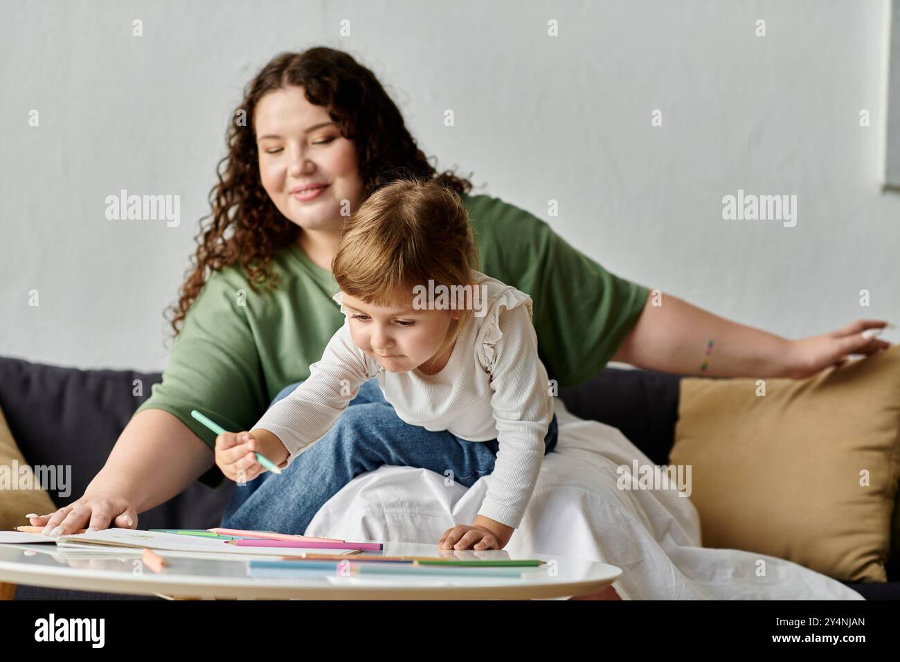 Family bonding moment unfolds hi-res stock photography and images - Alamy