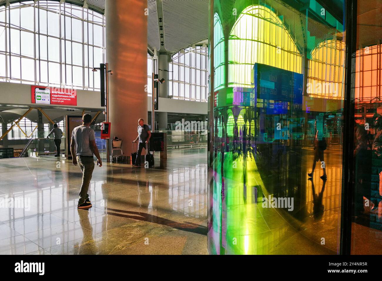 Turkey Istanbul Ataturk airport Stock Photo Alamy