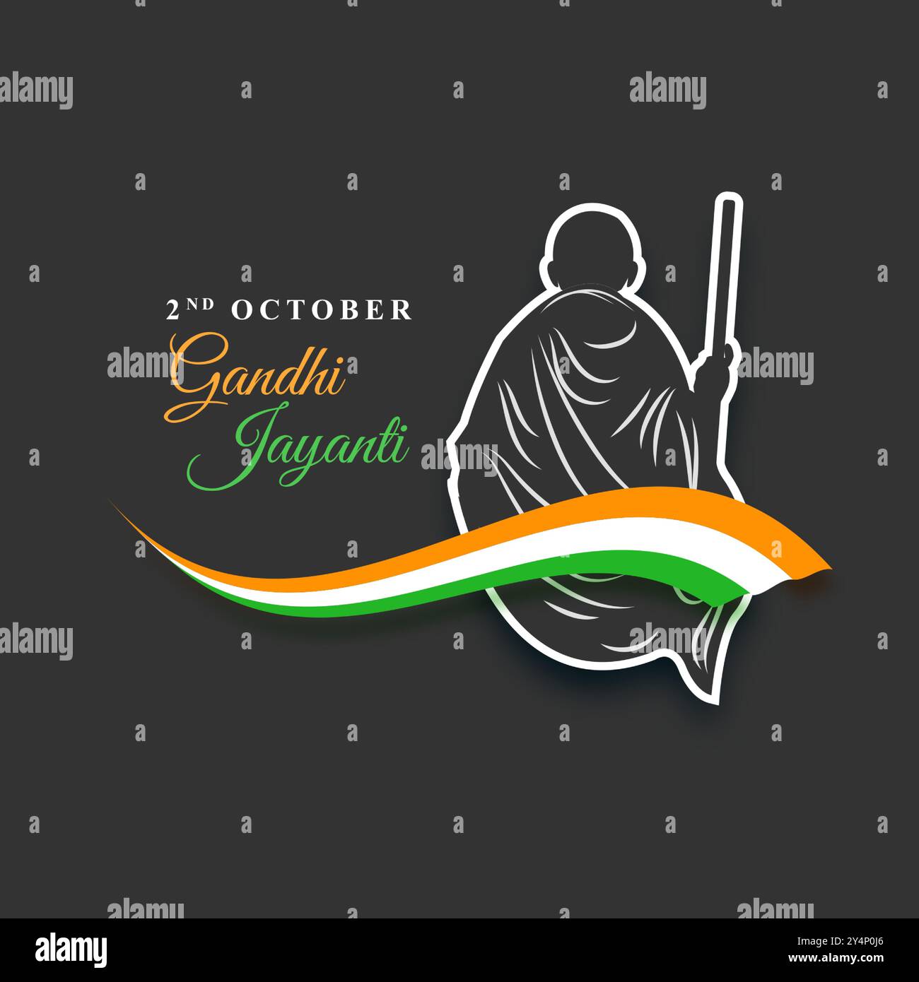 Mahatma gandhi vector vectors hi-res stock photography and images - Alamy
