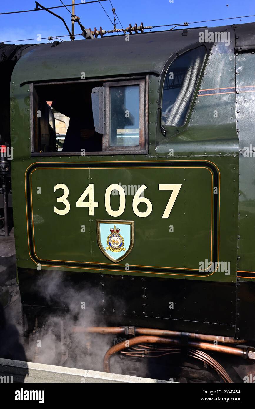 Loco number 34067 hi-res stock photography and images - Alamy