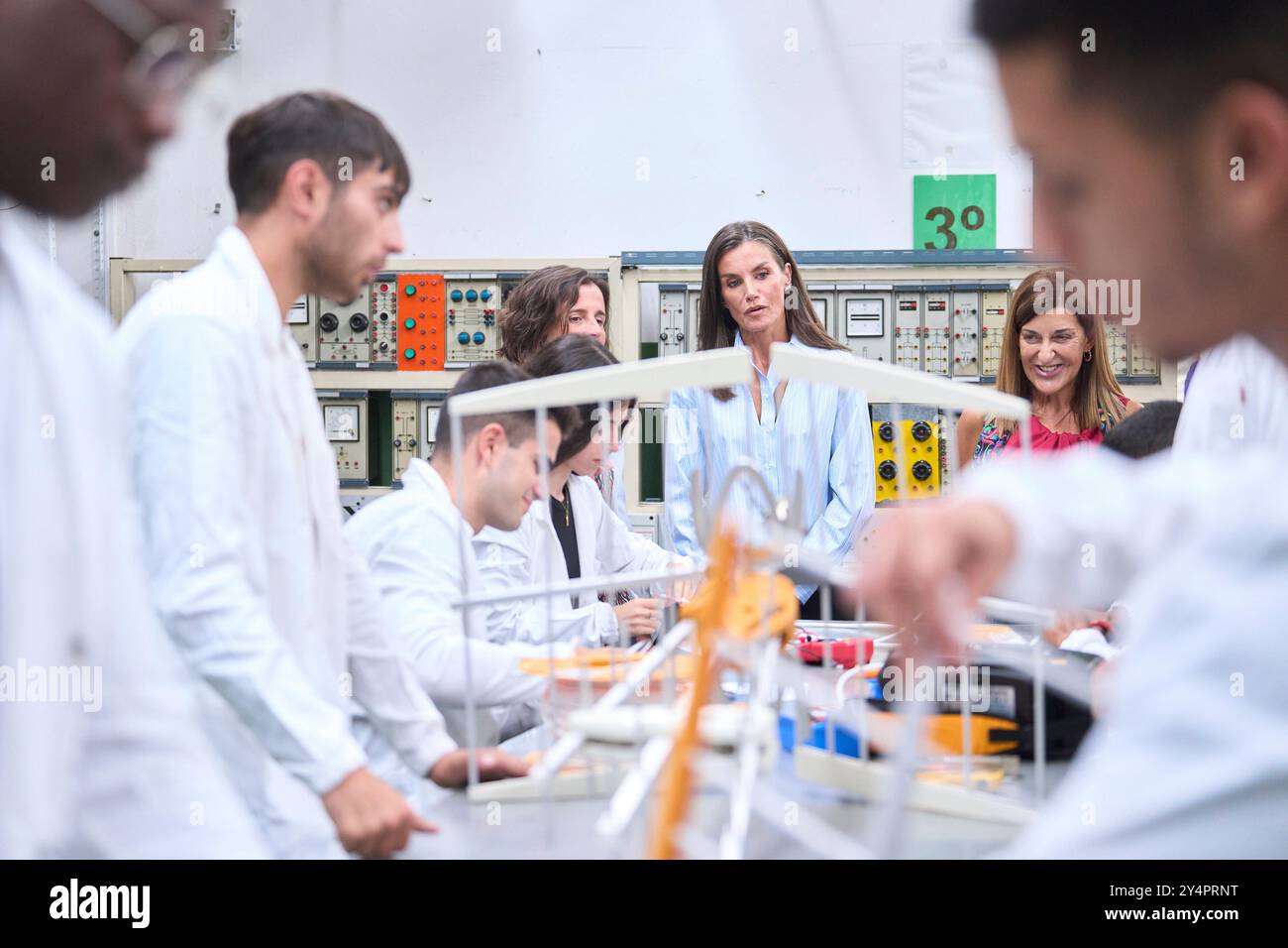 Queen Letizia of Spain attends the School Year 2024/2025 of Vocational ...