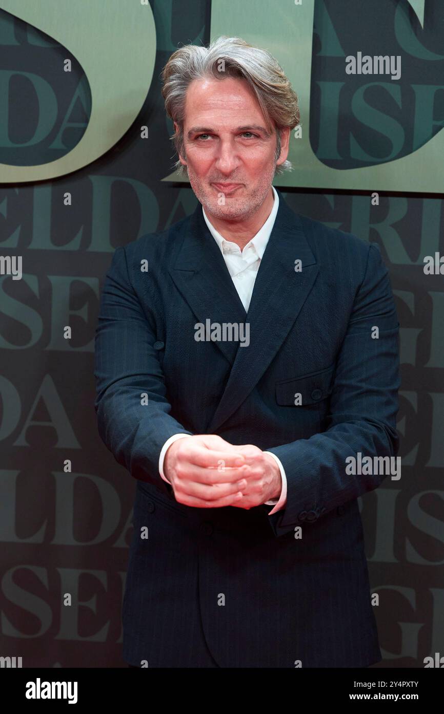 Ernesto Alterio attends 'Griselda' Premiere at Callao Cinema on January 9, 2024 in Madrid, Spain. Stock Photo