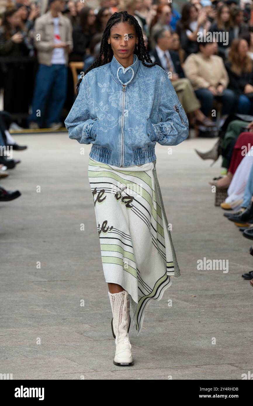 MARCO RAMBALDI Spring/Summer 2025 Runway during Milan Fashion Week on ...