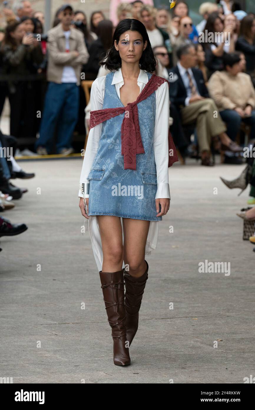 MARCO RAMBALDI Spring/Summer 2025 Runway during Milan Fashion Week on ...