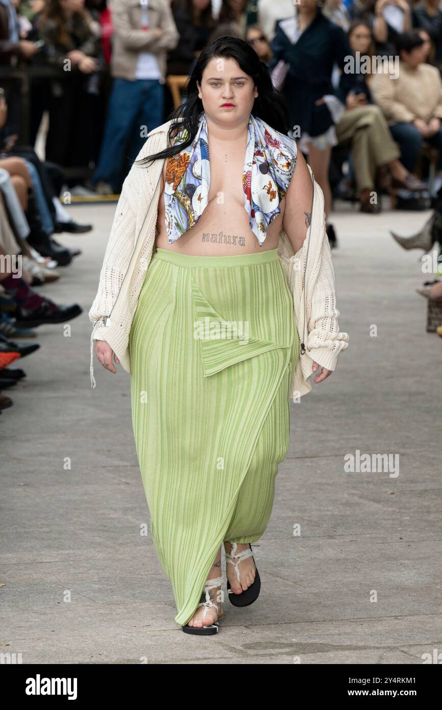 MARCO RAMBALDI Spring/Summer 2025 Runway during Milan Fashion Week on ...