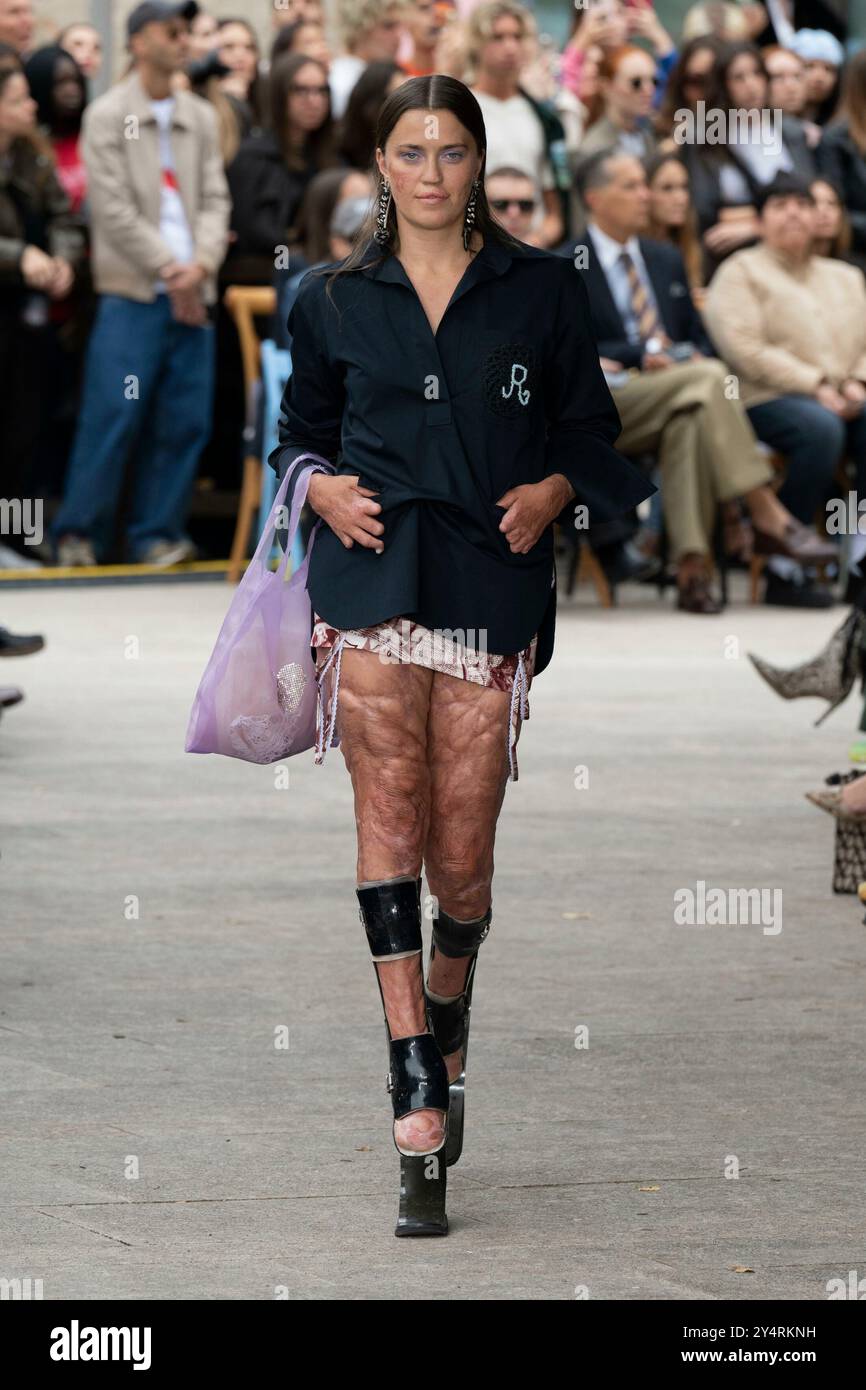 MARCO RAMBALDI Spring/Summer 2025 Runway during Milan Fashion Week on ...