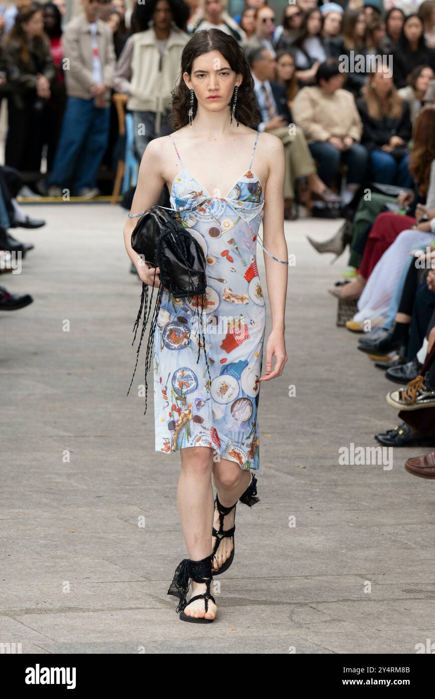 MARCO RAMBALDI Spring/Summer 2025 Runway during Milan Fashion Week on ...