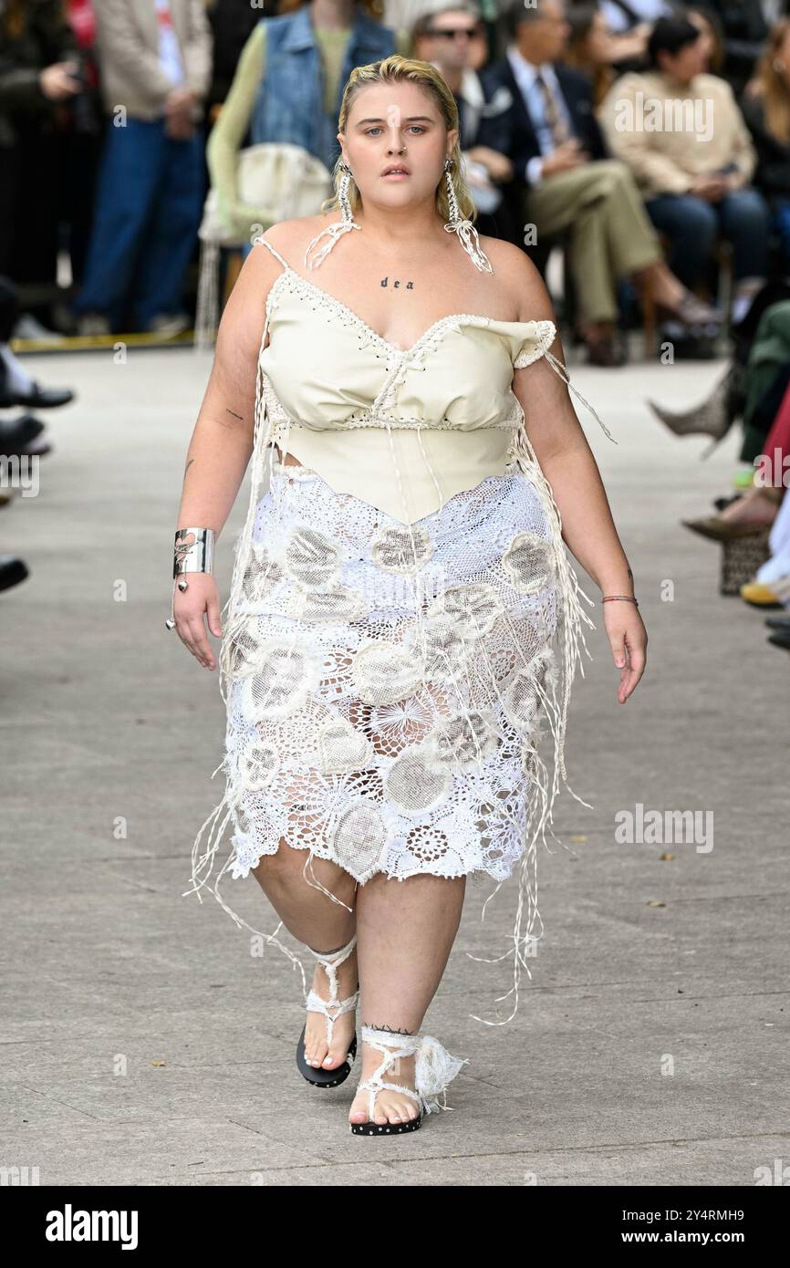 MARCO RAMBALDI Spring/Summer 2025 Runway during Milan Fashion Week on ...