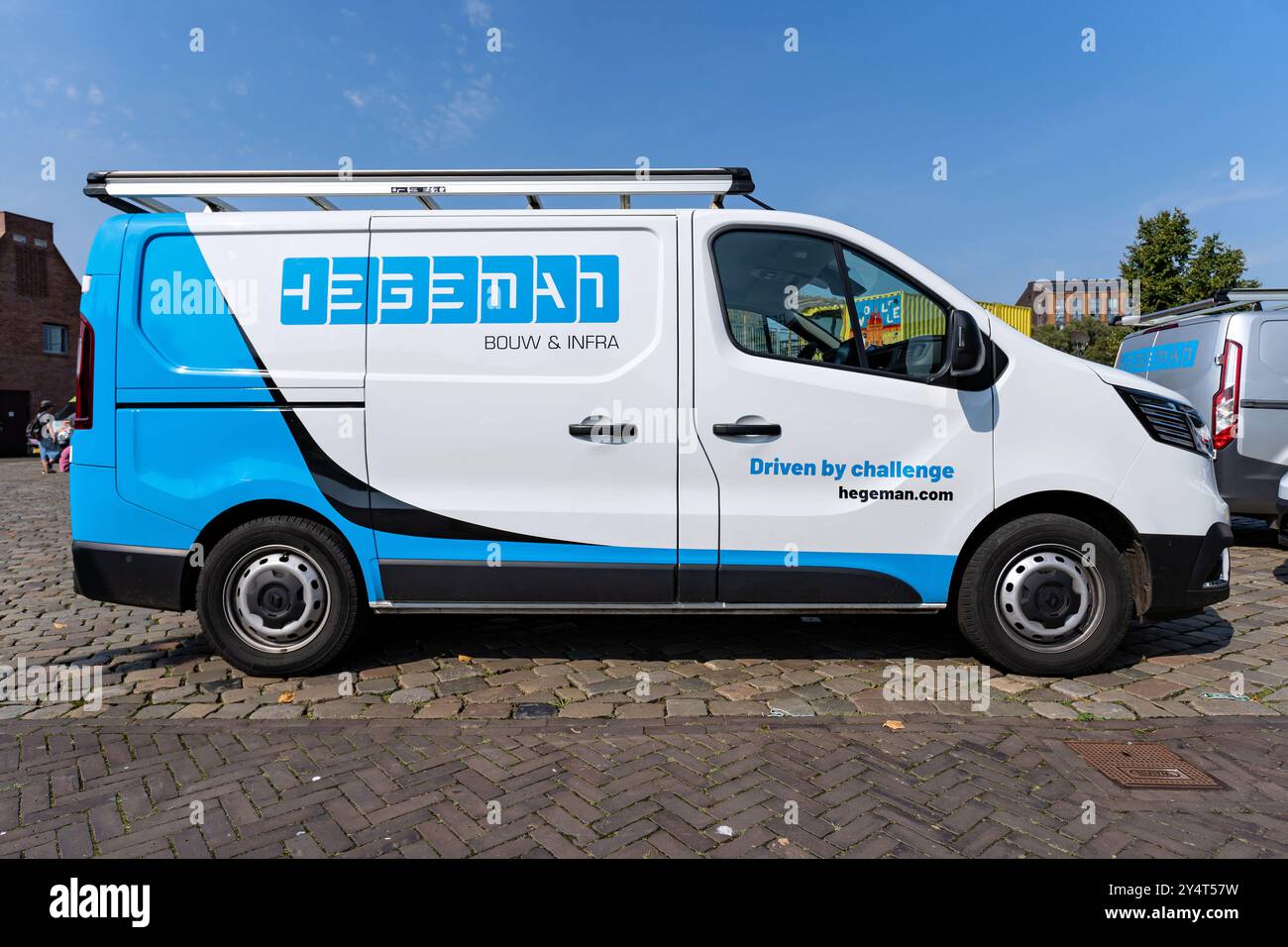 Hegeman Renault Trafic van Stock Photo