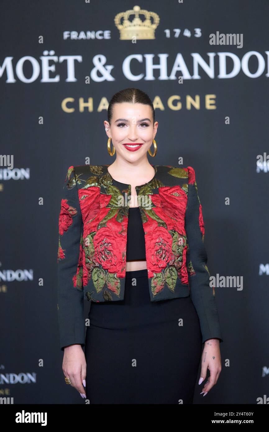Alba Roca Moet Alba Diaz attends Moet Chandon Christmas party at Mandarin Oriental ...