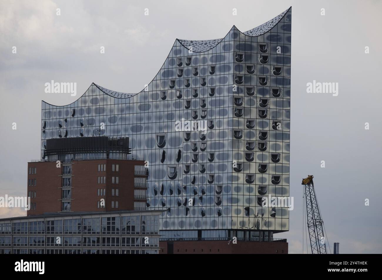 Elbe Philharmonic Hall in Hamburg, Northern Germany Stock Photo