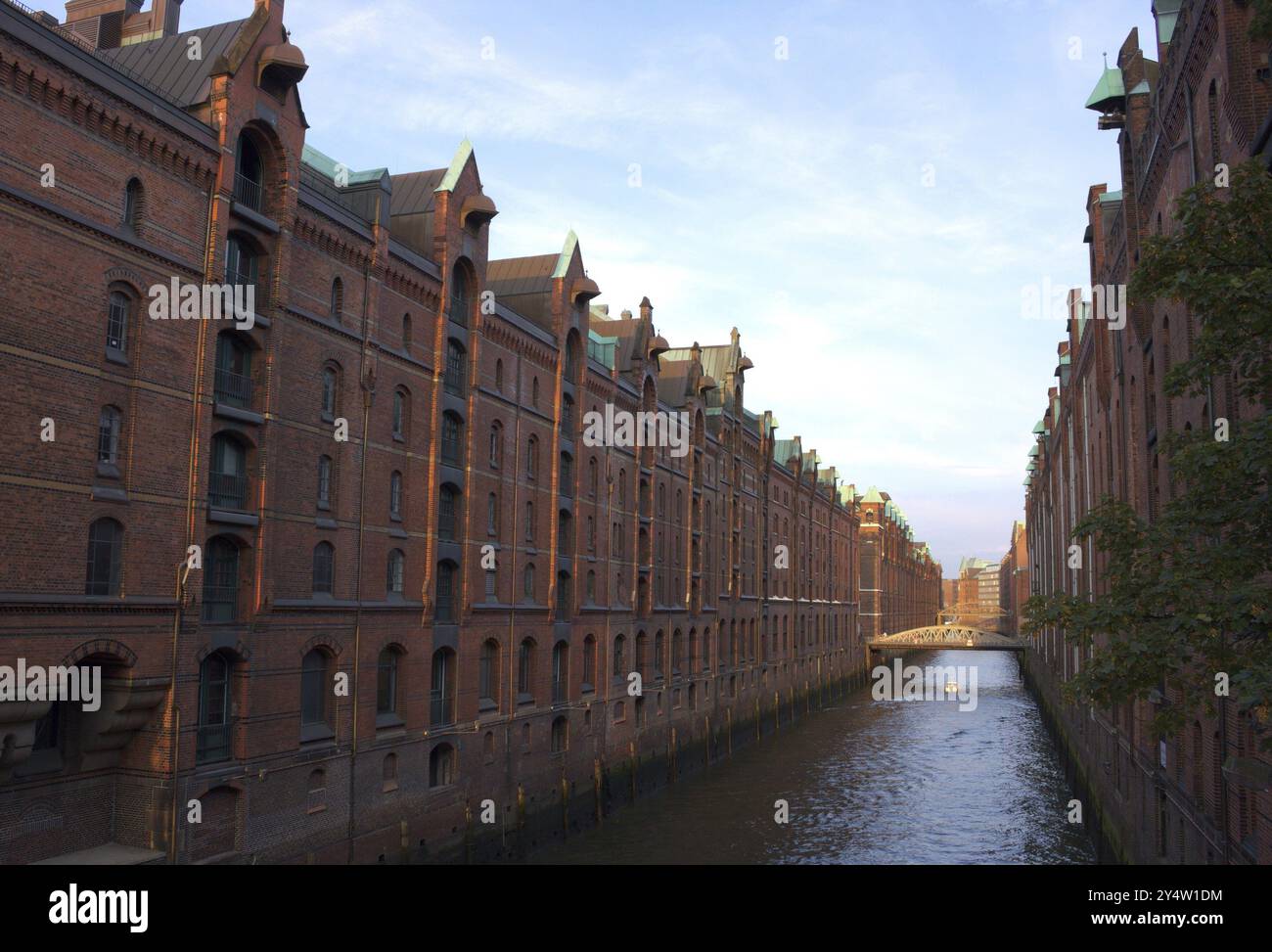 The Speicherstadt in Hamburg, Germany is the largest warehouse district ...