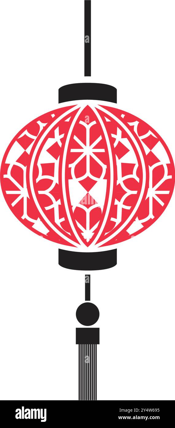 Chinese Lantern China New Year decoration Vector Stock Vector