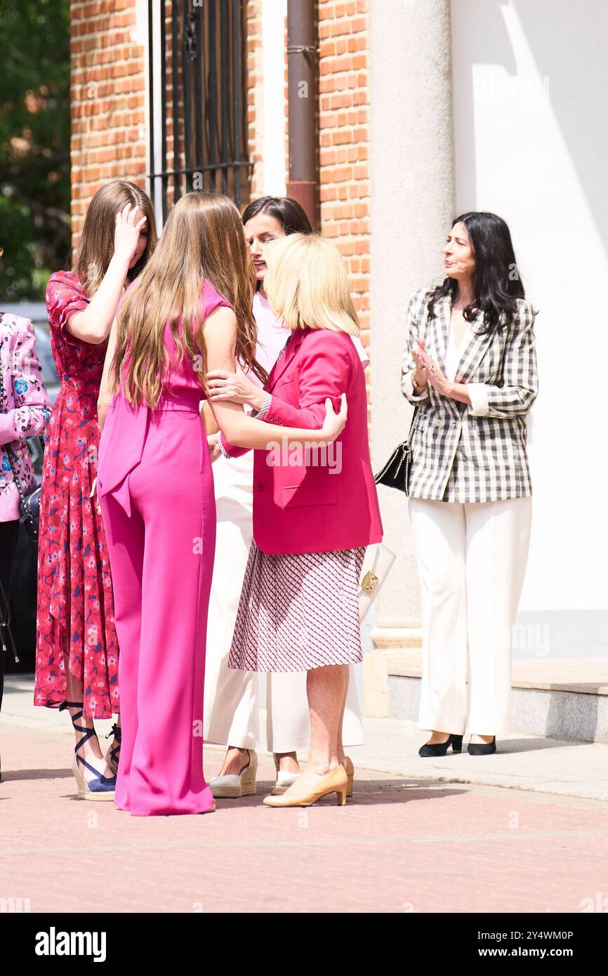 Queen Letizia of Spain, Crown Princess Leonor, Princess Sofia, Paloma