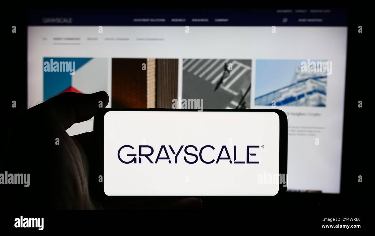 Grayscale investments hi-res stock photography and images - Alamy